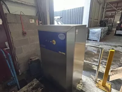 Industrial static hot pressure washer repaired with new boiler coil for pooling company in Atherstone.